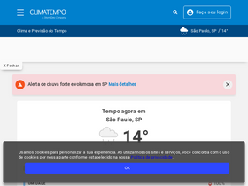 'climatempo.com.br' screenshot