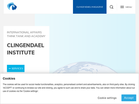 'clingendael.org' screenshot