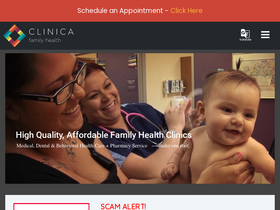 'clinica.org' screenshot