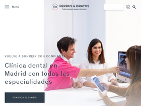 'clinicaferrusbratos.com' screenshot