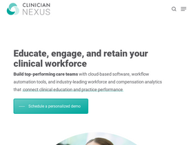 'cliniciannexus.com' screenshot