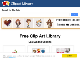 'clipart-library.com' screenshot