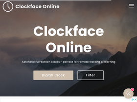 'clockfaceonline.co.uk' screenshot