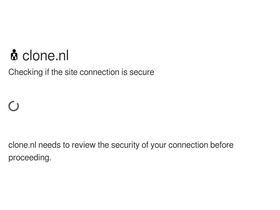 'clone.nl' screenshot