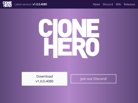 'clonehero.net' screenshot