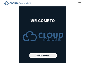 'cloudcannabis.com' screenshot