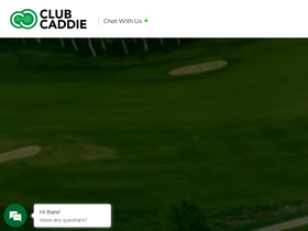 'clubcaddie.com' screenshot