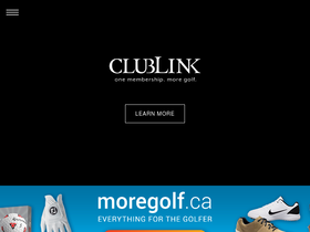 'clublink.ca' screenshot