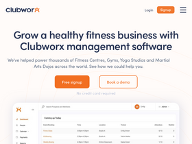 'clubworx.com' screenshot