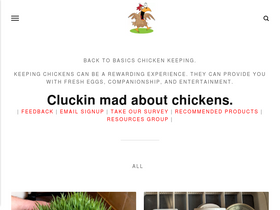 'cluckin.net' screenshot