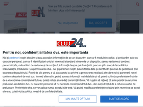 'cluj24.ro' screenshot