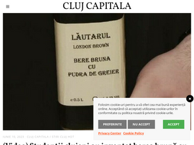 'clujcapitala.ro' screenshot