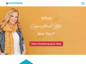 'clutterbug.me' screenshot