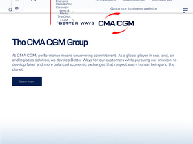 'cmacgm-group.com' screenshot