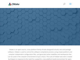 'cmake.org' screenshot