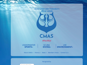 'cmas.org' screenshot