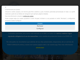 'cmed.es' screenshot