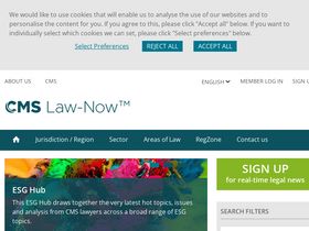 'cms-lawnow.com' screenshot