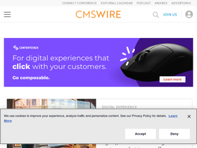 'cmswire.com' screenshot