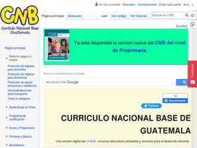 'cnbguatemala.org' screenshot