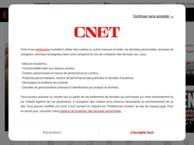 'cnetfrance.fr' screenshot