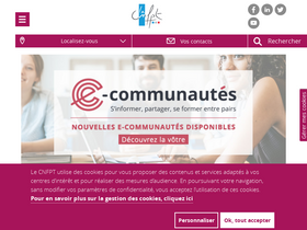 'cnfpt.fr' screenshot