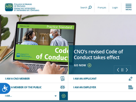 'cno.org' screenshot
