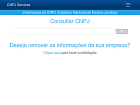 'cnpj.services' screenshot