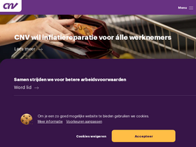 'cnv.nl' screenshot