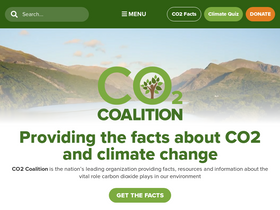 'co2coalition.org' screenshot