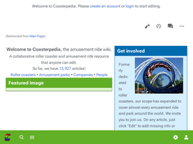 'coasterpedia.net' screenshot