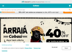 'cobasi.com.br' screenshot