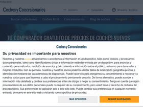 'cochesyconcesionarios.com' screenshot