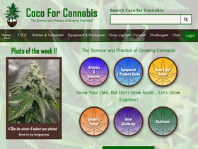 'cocoforcannabis.com' screenshot