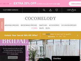 'cocomelody.com' screenshot