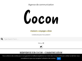 'cocondedecoration.com' screenshot
