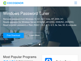 'cocosenor.com' screenshot