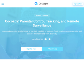 'cocospy.com' screenshot