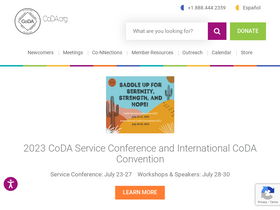 'coda.org' screenshot