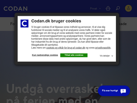 'codan.dk' screenshot