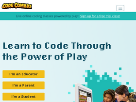 'codecombat.com' screenshot