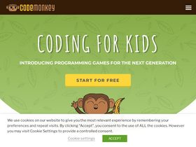 'codemonkey.com' screenshot