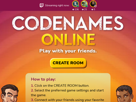 'codenames.game' screenshot