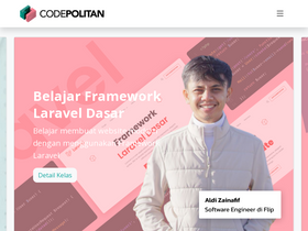 'codepolitan.com' screenshot