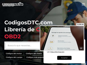 'codigosdtc.com' screenshot