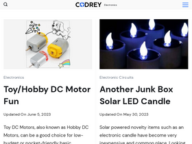 'codrey.com' screenshot