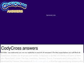 'codycross.info' screenshot