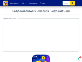 'codycrossguru.com' screenshot