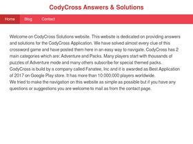 'codycrosssolutions.com' screenshot