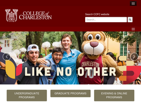'cofc.edu' screenshot